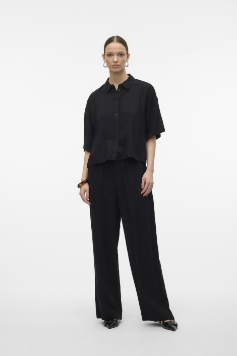 Vero Moda vmlinn 2/4 short shirt wvn noos